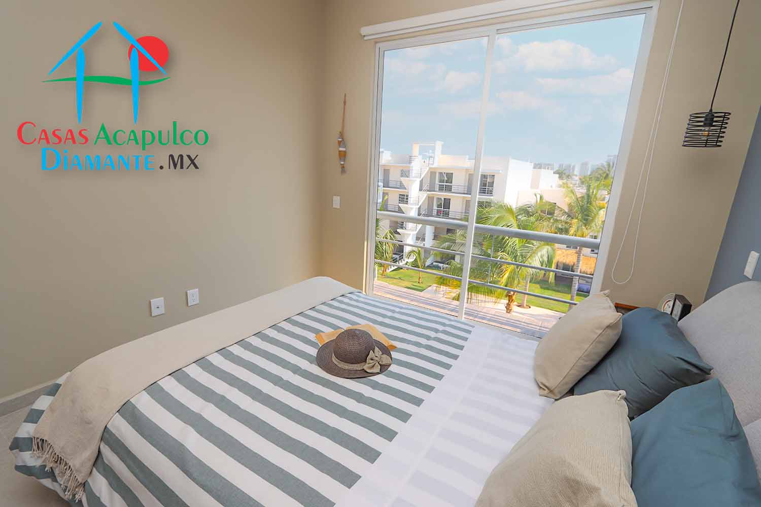 Residencial Caracol Arena Loft 16 - Recámara principal 2